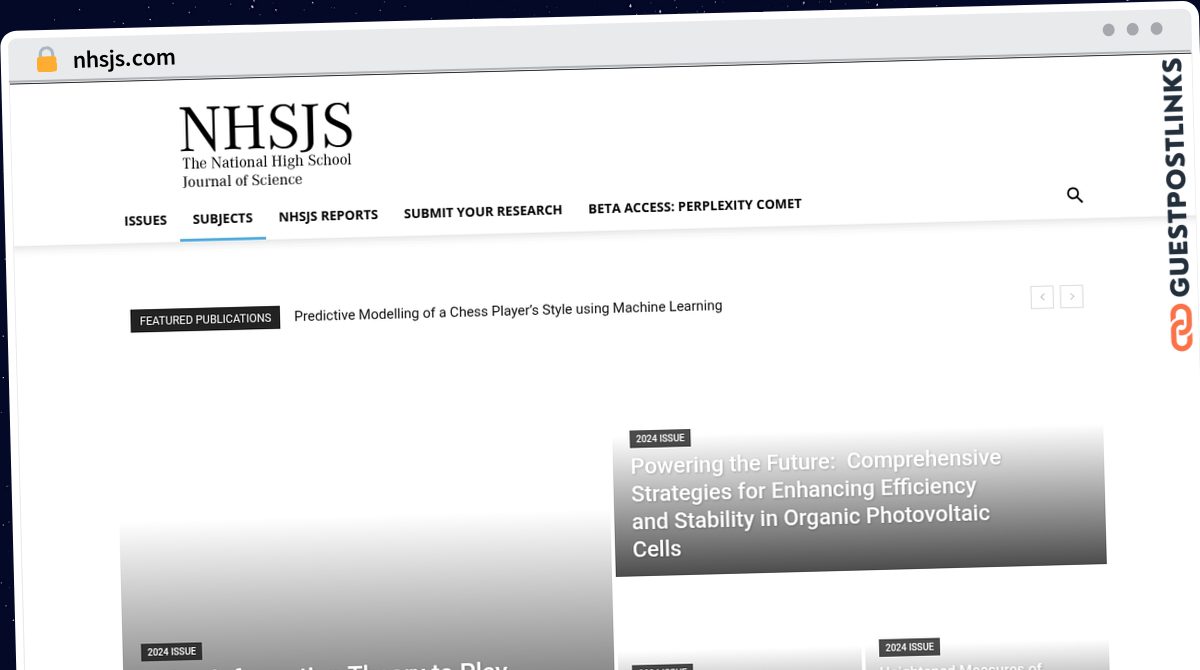 Publish Guest Post on nhsjs.com