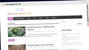 Publish Guest Post on nokiasugarbowl.com