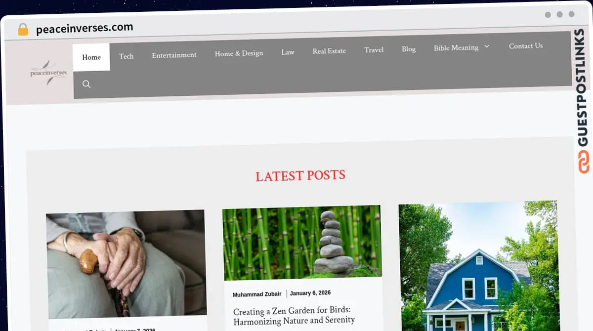 Publish Guest Post on peaceinverses.com