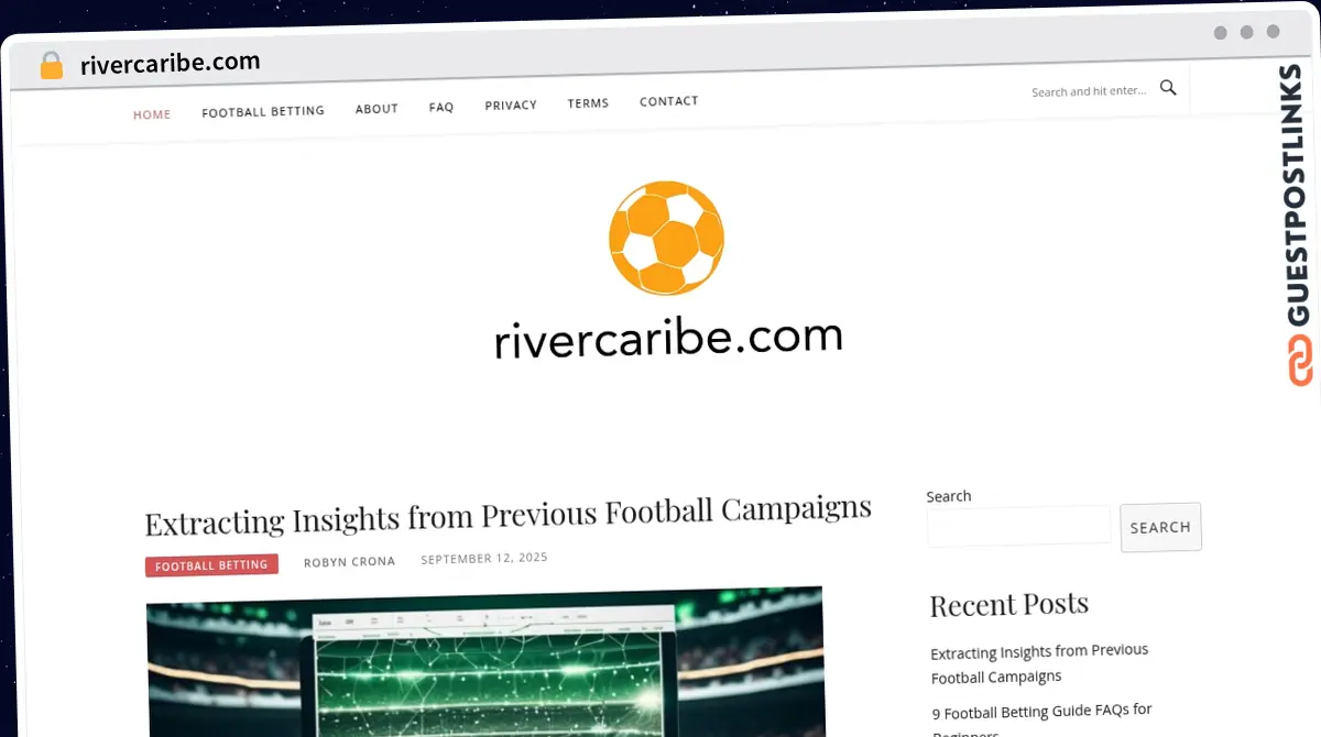 Publish Guest Post on rivercaribe.com