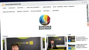 Publish Guest Post on romaniabusiness.biz