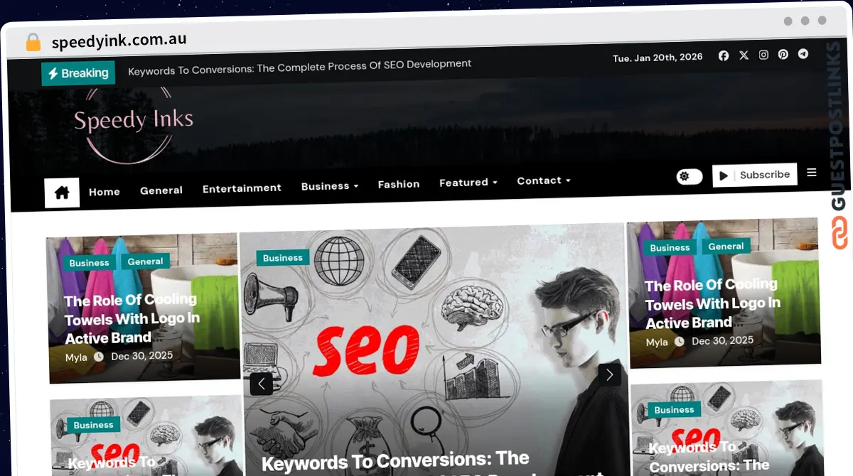 Publish Guest Post on speedyink.com.au