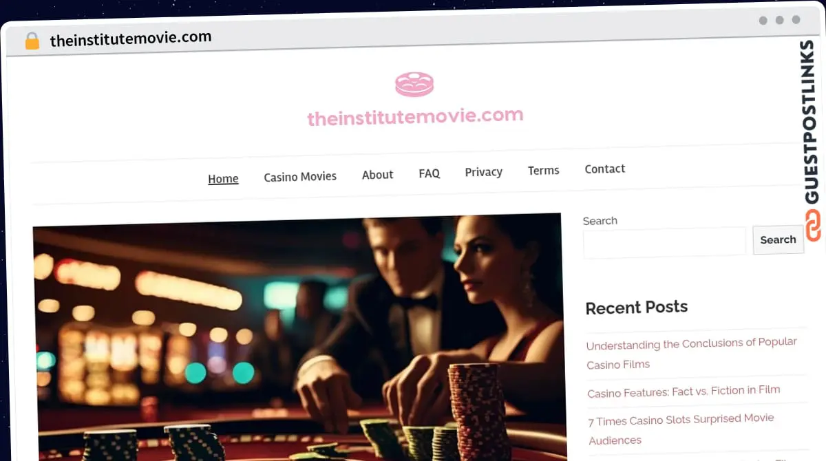 Publish Guest Post on theinstitutemovie.com