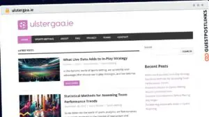 Publish Guest Post on ulstergaa.ie
