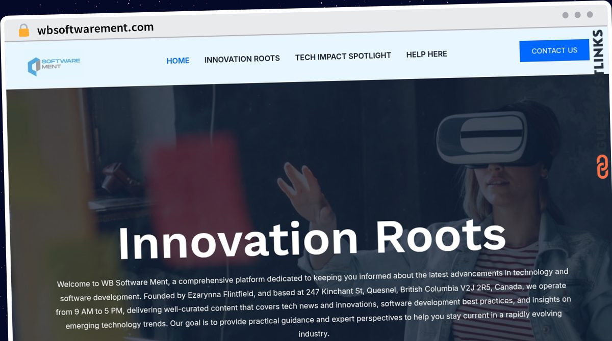 Publish Guest Post on wbsoftwarement.com
