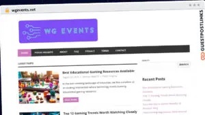 Publish Guest Post on wgevents.net
