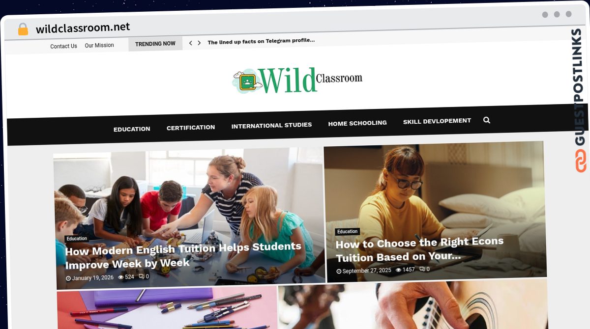 Publish Guest Post on wildclassroom.net