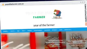 Publish Guest Post on yearofthefarmer.com.au