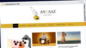Publish Guest Post on andaazshayari.com