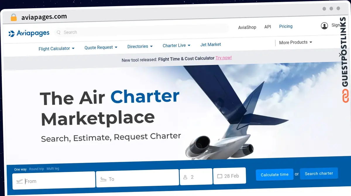 Publish Guest Post on aviapages.com