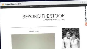 Publish Guest Post on beyondthestoop.com