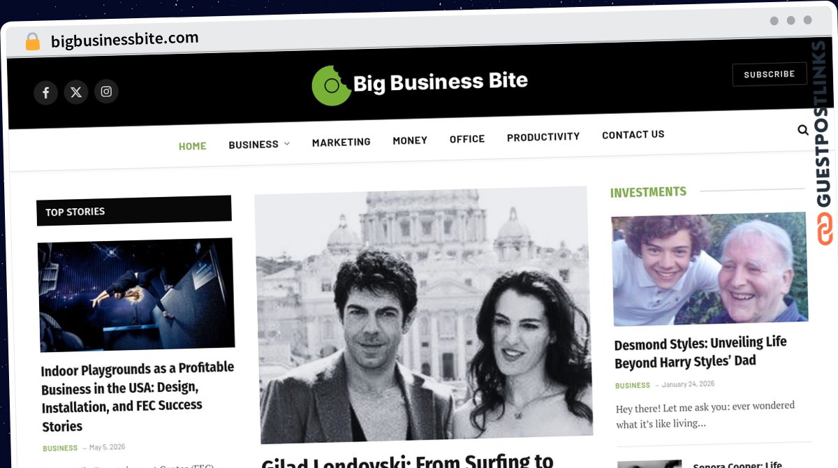 Publish Guest Post on bigbusinessbite.com