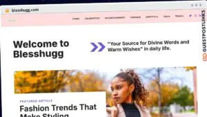 Publish Guest Post on blesshugg.com