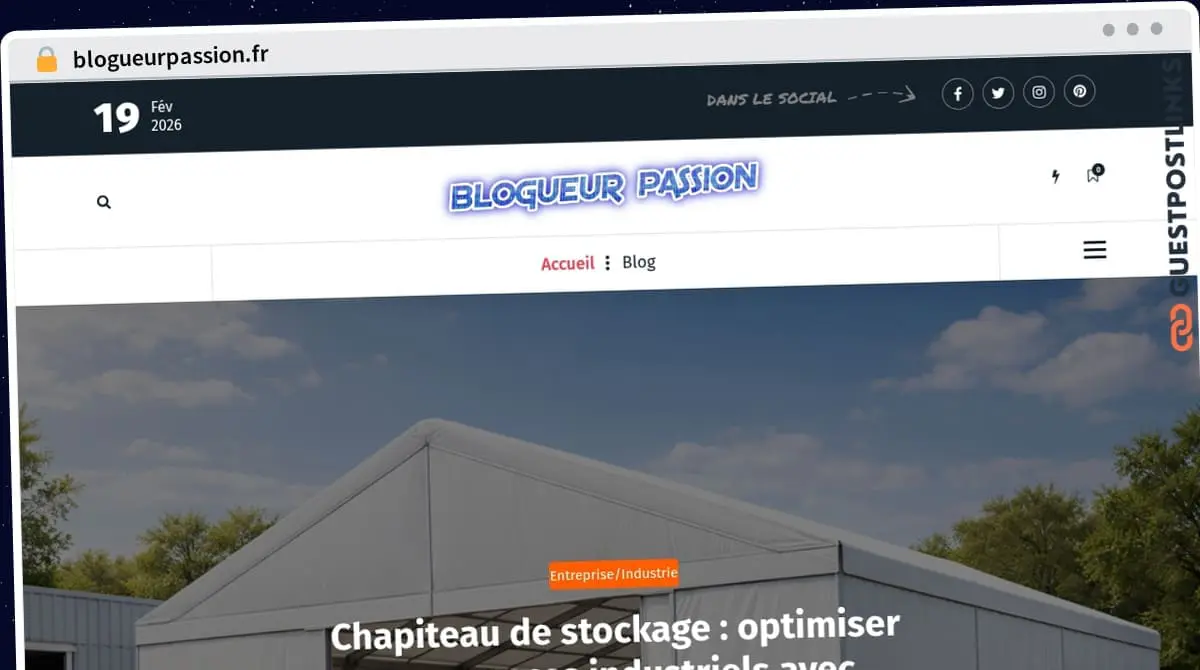 Publish Guest Post on blogueurpassion.fr