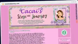 Publish Guest Post on cacainadjourney.com