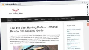 Publish Guest Post on choosethisknife.com