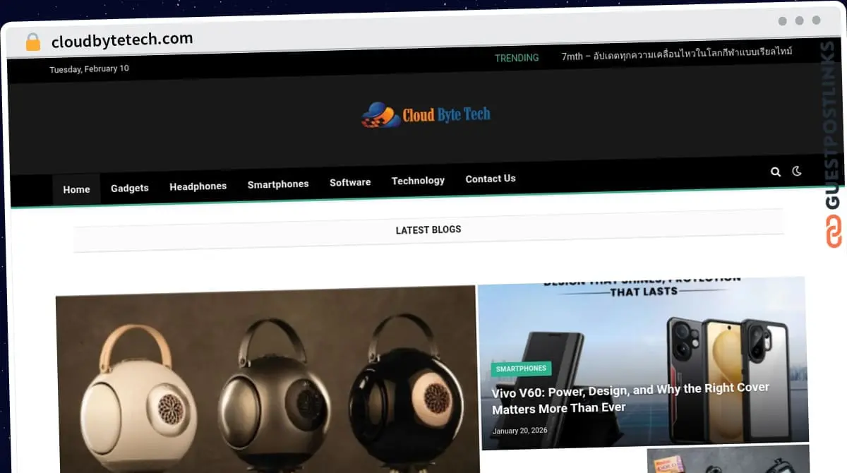 Publish Guest Post on cloudbytetech.com