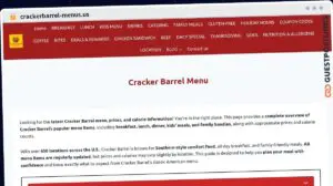 Publish Guest Post on crackerbarrel-menus.us