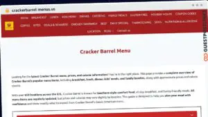 Publish Guest Post on crackerbarrel-menus.us