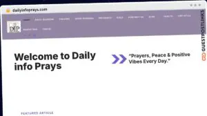 Publish Guest Post on dailyinfoprays.com