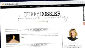 Publish Guest Post on duffydossier.com