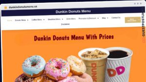 Publish Guest Post on dunkindonutsmenu.us