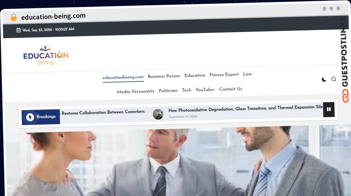Publish Guest Post on education-being.com