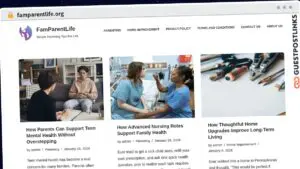 Publish Guest Post on famparentlife.org