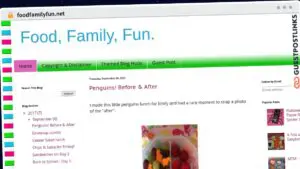 Publish Guest Post on foodfamilyfun.net