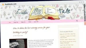 Publish Guest Post on foodietale.com