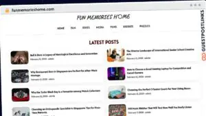 Publish Guest Post on funmemorieshome.com