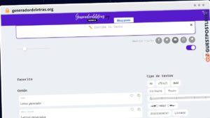 Publish Guest Post on generadordeletras.org