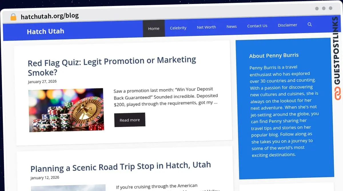 Publish Guest Post on hatchutah.org/blog