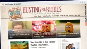 Publish Guest Post on huntingforrubies.com