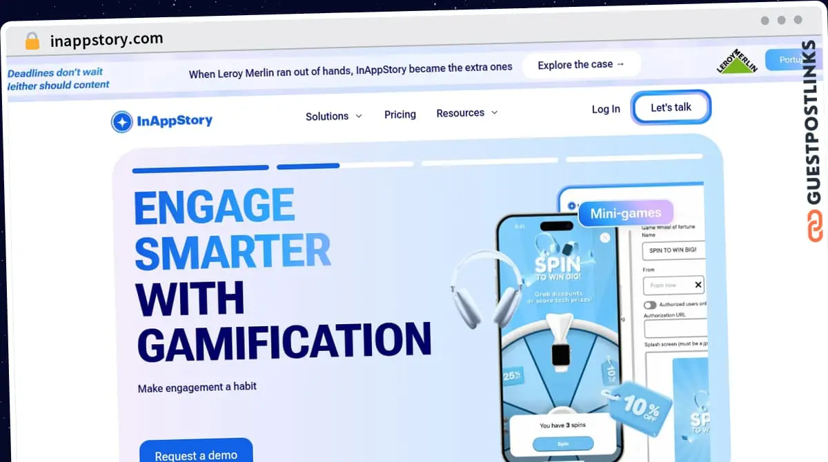 Publish Guest Post on inappstory.com