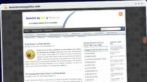 Publish Guest Post on invertirenoroyplata.com