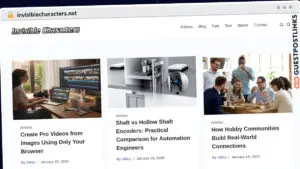 Publish Guest Post on invisiblecharacters.net