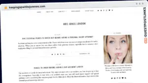 Publish Guest Post on keepingupwithejoneses.com