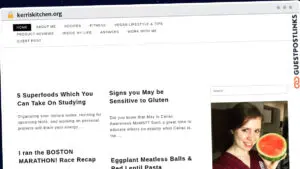 Publish Guest Post on kerriskitchen.org
