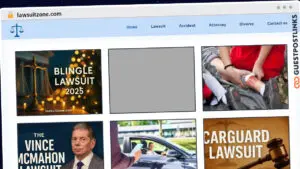 Publish Guest Post on lawsuitzone.com