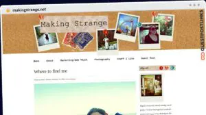 Publish Guest Post on makingstrange.net