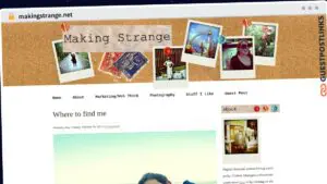 Publish Guest Post on makingstrange.net