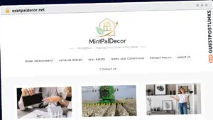 Publish Guest Post on mintpaldecor.net