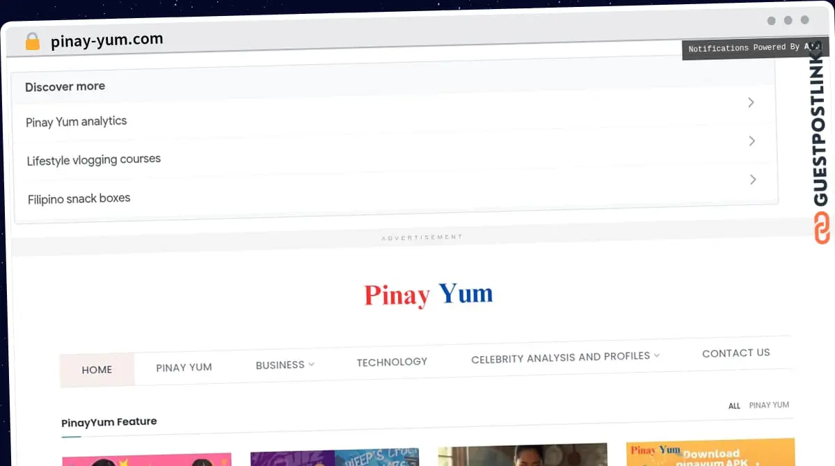 Publish Guest Post on pinay-yum.com