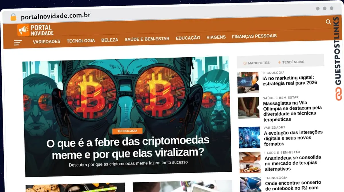 Publish Guest Post on portalnovidade.com.br