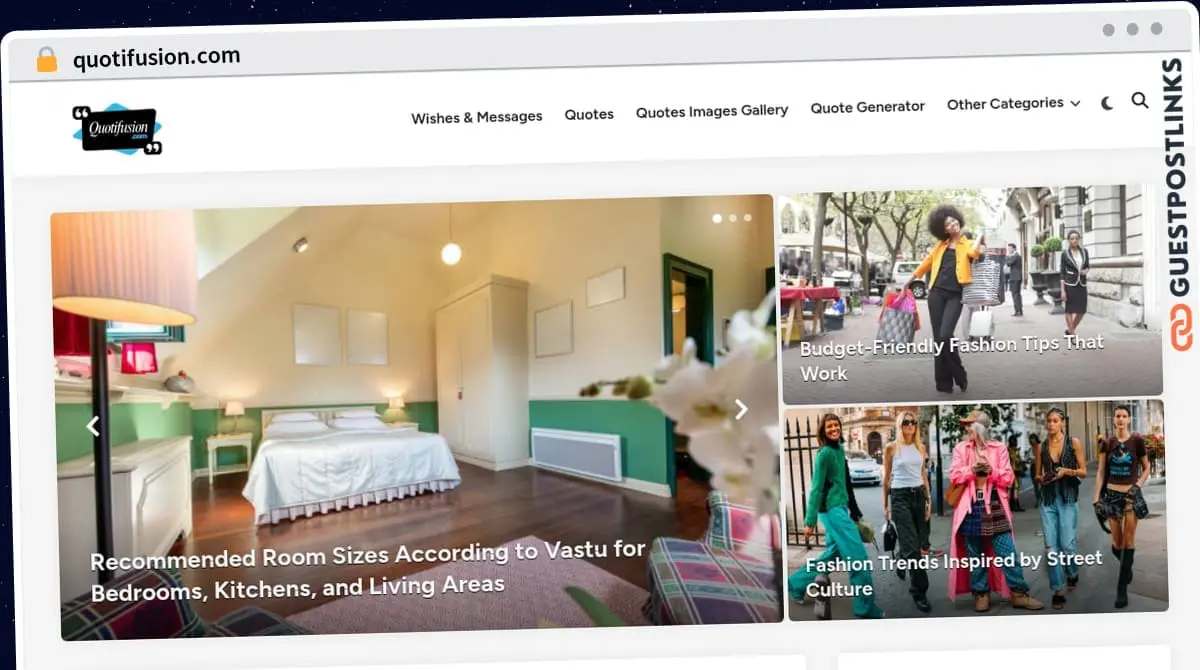 Publish Guest Post on quotifusion.com