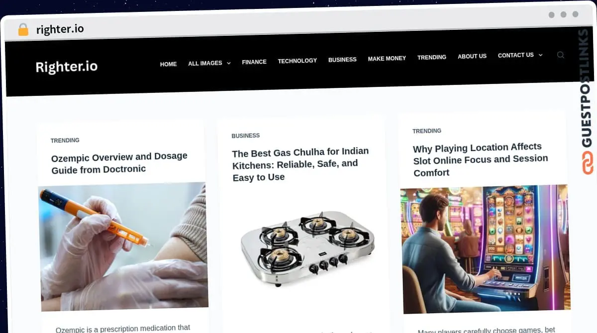 Publish Guest Post on righter.io
