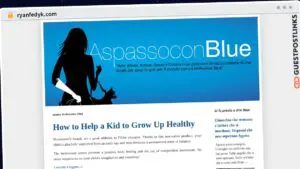 Publish Guest Post on ryanfedyk.com