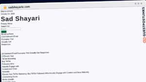 Publish Guest Post on sadshayarie.com