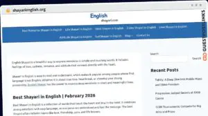 Publish Guest Post on shayarienglish.org